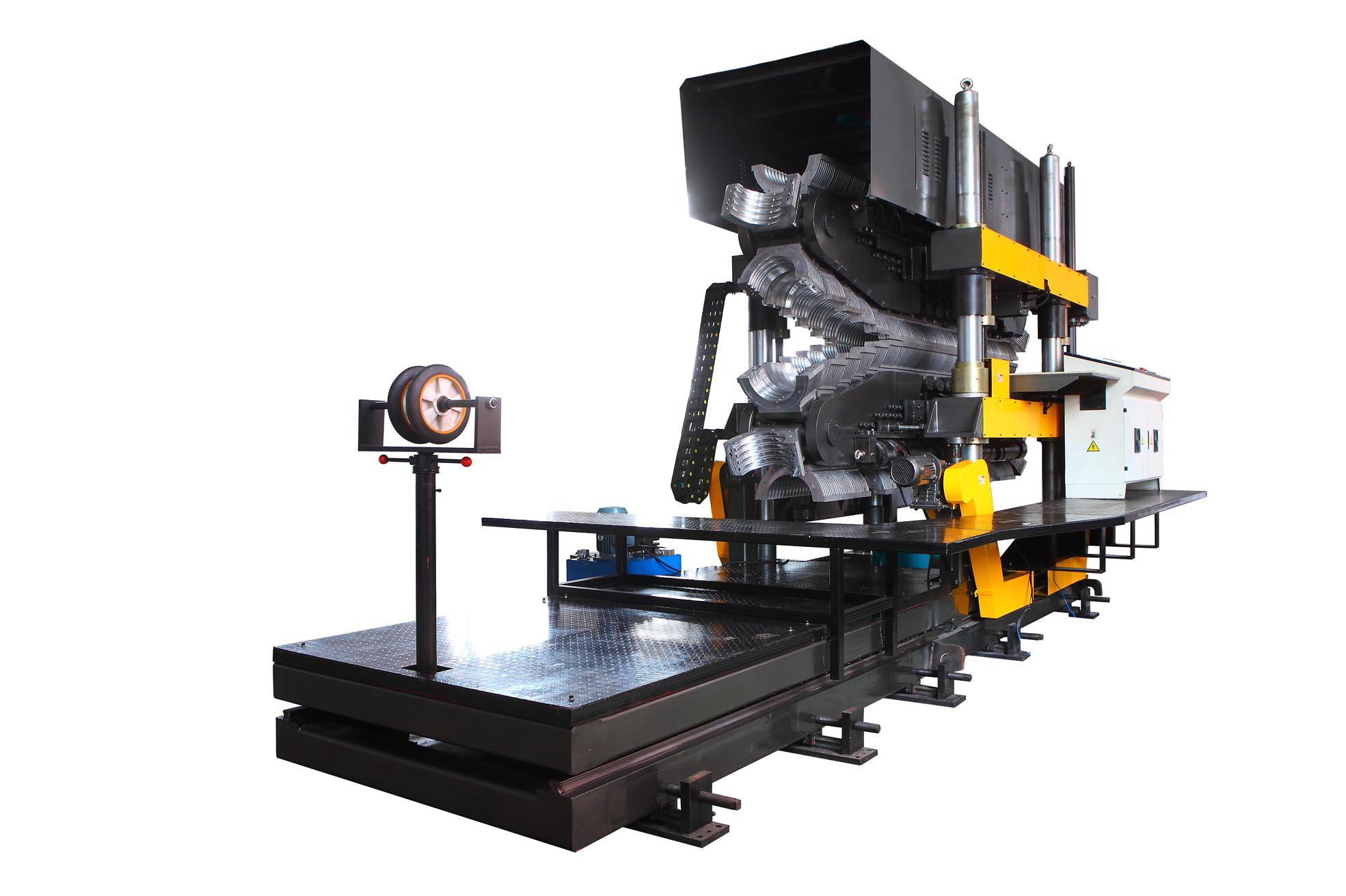 PE/PP/PVC雙壁波紋管生產(chǎn)線(xiàn)（立式）